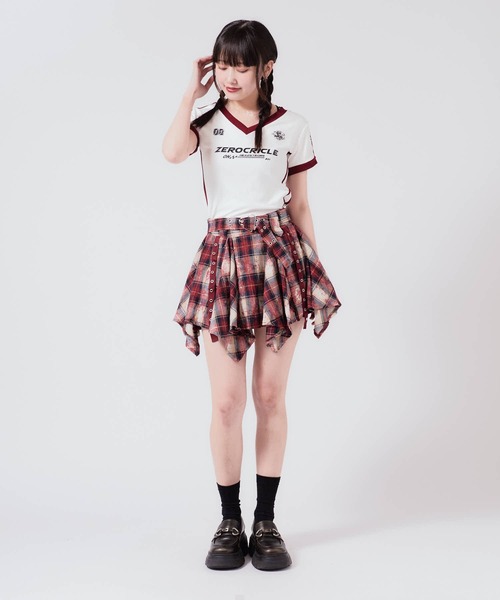 【新品】しらたまこ ユニフォーム風Tシャツ Chick tシャツ Sports uniform-style tops / スポーツ