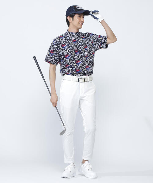 新品タグ付きPEARLY GATES ボールくん半袖カットソー　サイズL PEARLY GATES tシャツ 「PEARLY GATES」BALLくんロゴ総柄