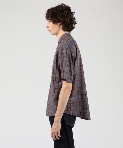TOMORROWLAND 半袖シャツ tricot shirt TOMORROWLAND（トゥモローランド） シャツ 半袖 インドコットン カスリ