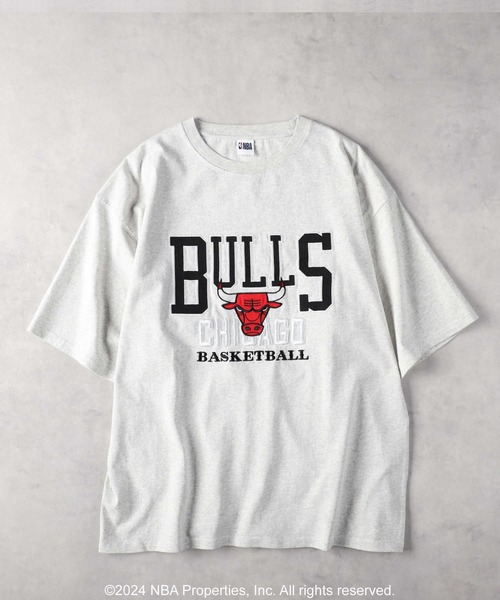 「NBA」 半袖Tシャツ X-LARGE ベージュ メンズ