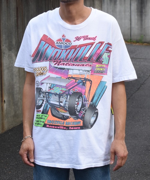 Hanes（ヘインズ） tシャツ 「USED」90's Hanes “Knoxville Nationals