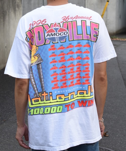 Hanes（ヘインズ） tシャツ 「USED」90's Hanes “Knoxville Nationals
