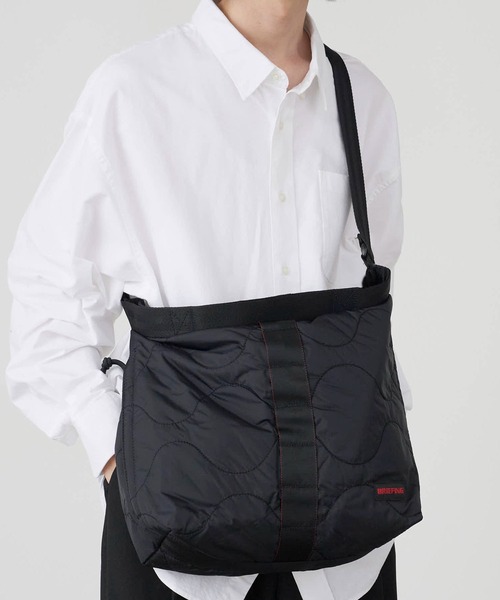 BRIEFING（ブリーフィング） ショルダーバッグ QUILTED JUMPER M