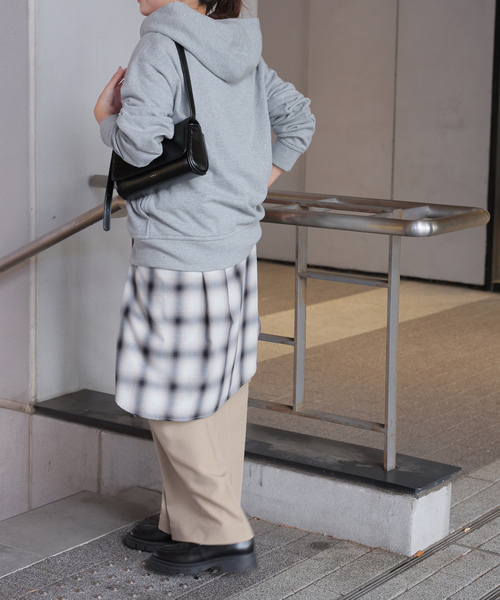 JOURNAL STANDARD グレーA フリーパーカー JOURNAL STANDARD 「JOURNAL STANDARD」 ジップアップパーカー