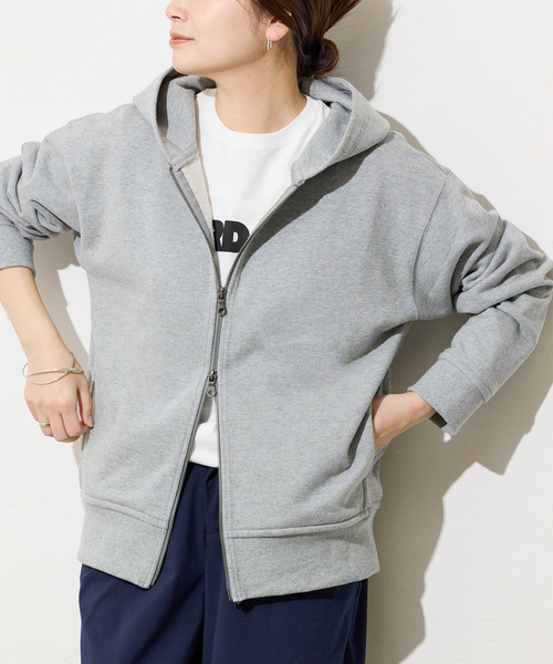 JOURNAL STANDARD グレーA フリーパーカー JOURNAL STANDARD 「JOURNAL STANDARD」 ジップアップパーカー