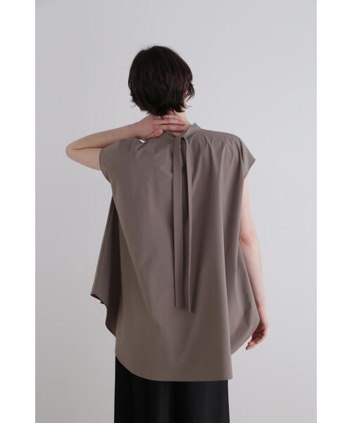LE PHIL（ル フィル） ブラウス シャツ SOLOTEXノースリーブブラウス
