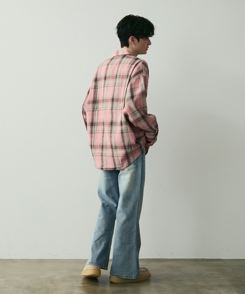 Shoowtime（ショウタイム） ジーンズ Crash-Fade Flare Denim