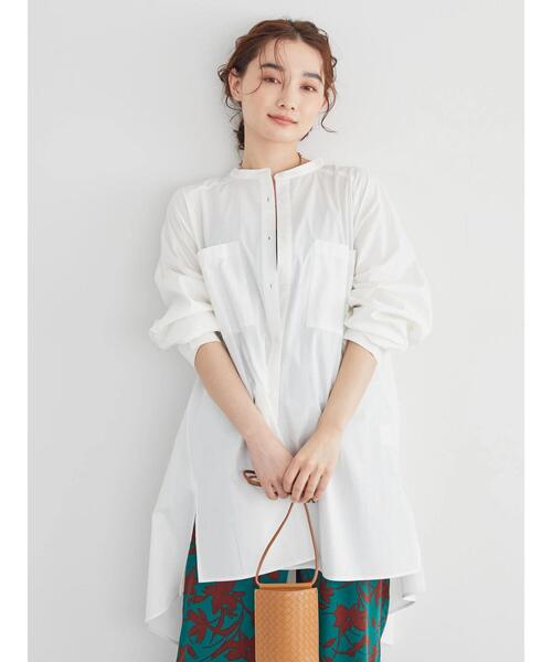 「AMERICAN HOLIC」 長袖チュニック L ブルー レディース