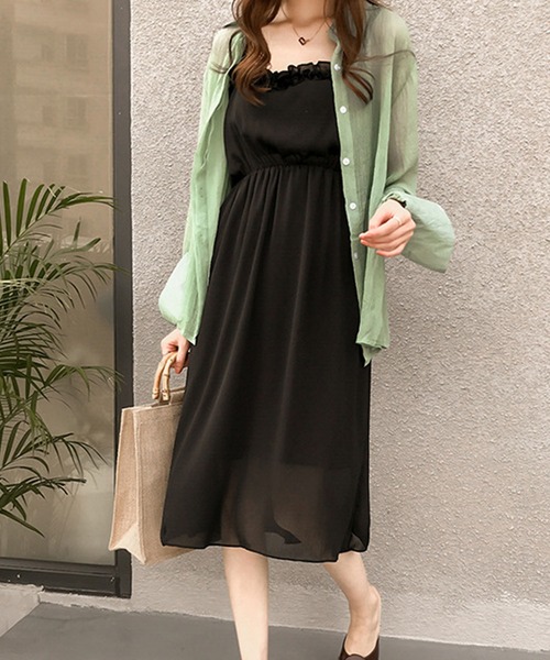「Dewlily」 長袖シャツ X-LARGE ピンク レディース