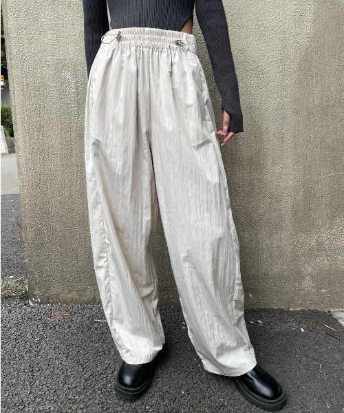 AIC. パンツ カーブシルエットナイロンパンツ レディース : ZOZOTOWN