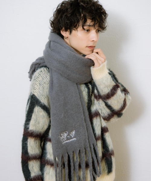 kaoyorinakami マフラー cookie muffler / クッキーマフラー メンズ