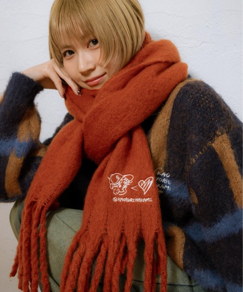 kaoyorinakami マフラー cookie muffler / クッキーマフラー メンズ