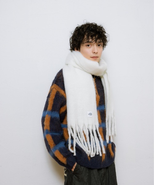 kaoyorinakami マフラー cookie muffler / クッキーマフラー メンズ