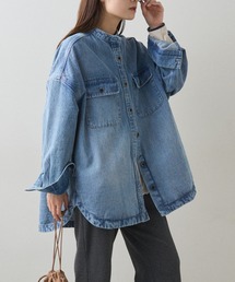 pual ce cin デニムジャケット gジャン コーンデニム バンドカラー