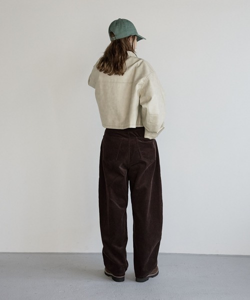 BAYFLOW（ベイフロー） パンツ 「WEB限定」コーデュロイカーブパンツ