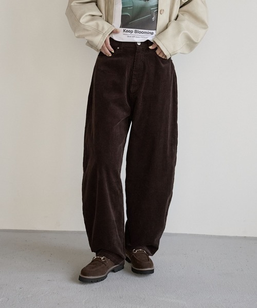 BAYFLOW（ベイフロー） パンツ 「WEB限定」コーデュロイカーブパンツ