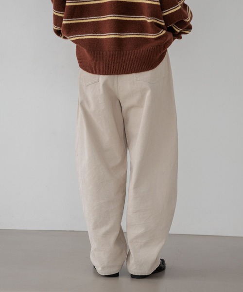 BAYFLOW（ベイフロー） パンツ 「WEB限定」コーデュロイカーブパンツ