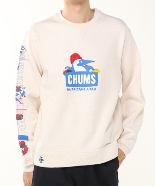 チャムス  トレーナー　レディース Lサイズ チャムス（CHUMS）（レディース）ブービーアイスホッケークルートップ
