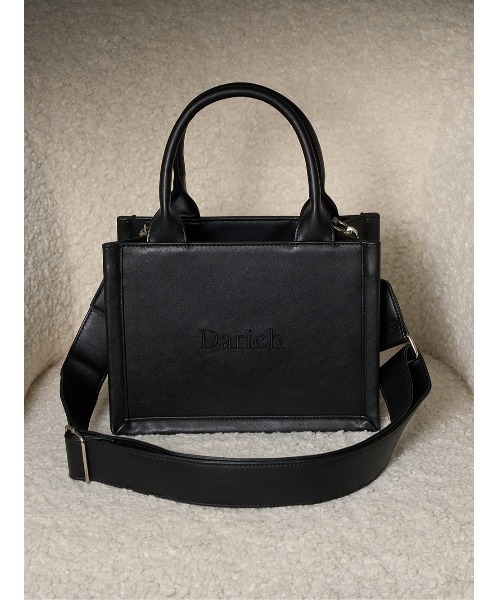 Darich（ダーリッチ） トートバッグ ロゴショルダーレザーミニトート