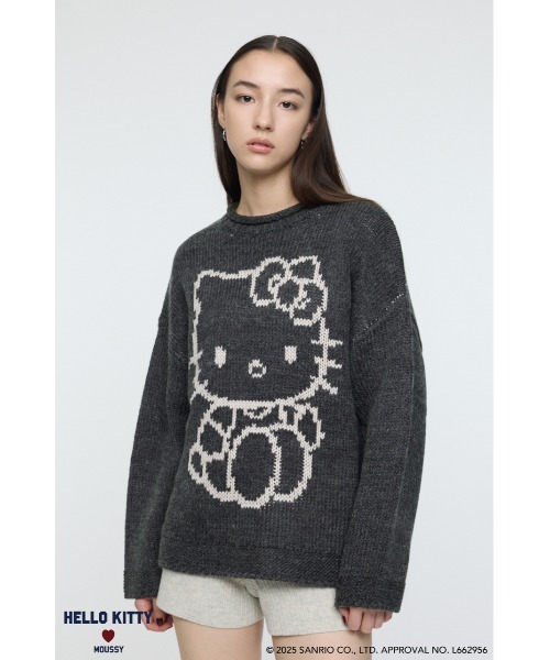 MOUSSY（マウジー） ニット セーター HELLO KITTY CHUNKY セーター