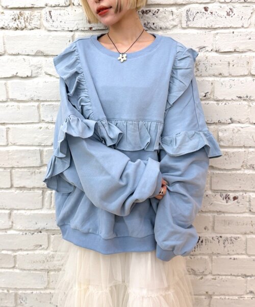 w closet（ダブルクローゼット） トレーナー スウェット 「リバイバル