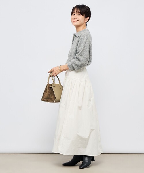 新品未使用タグ付き☆NOLLEY'S マキシスカート 追加】【WEB＆一部店舗限定色あり】ウォッシャブルヴィンテージタフタ