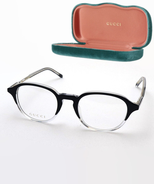 「GUCCI」 メガネ FREE ブラック メンズ