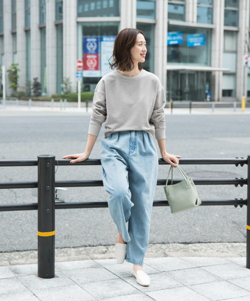 「URBAN RESEARCH DOORS」 スウェットカットソー MEDIUM ベージュ レディース_画像8
