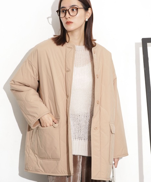 NANO universe（ナノ・ユニバース） コート FREE ベージュ レディース