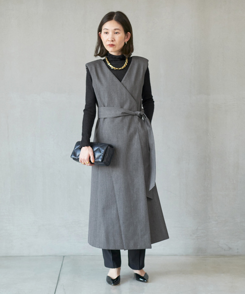 VERMEIL par iena ヴェルメイユパーイエナ　ジレ　ロングベスト VERMEIL par iena ヴェルメイユパーイエナ ジレ ロングベスト VERMEIL