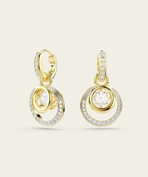 美品　スワロフスキー　ドロップピアス　ラウンドカット　ピアス　hyperbola SWAROVSKI（スワロフスキー） ピアス 「公式」「スワロフスキー