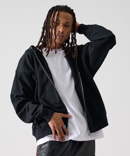 FUBU（フブ） パーカー ブランド FB Zip Hoodie / FBロゴ ジップ