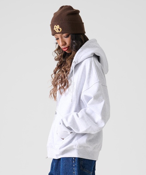 FUBU（フブ） パーカー ブランド FB Zip Hoodie / FBロゴ ジップ