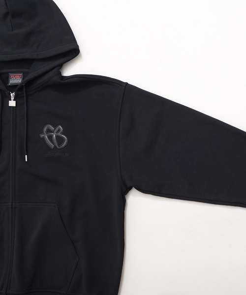 FUBU（フブ） パーカー ブランド FB Zip Hoodie / FBロゴ ジップ