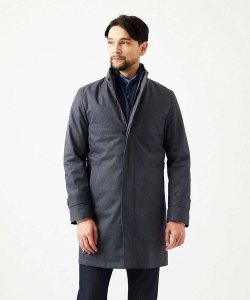 MICHEL KLEIN HOMME（ミッシェルクラン オム） ステンカラーコート 