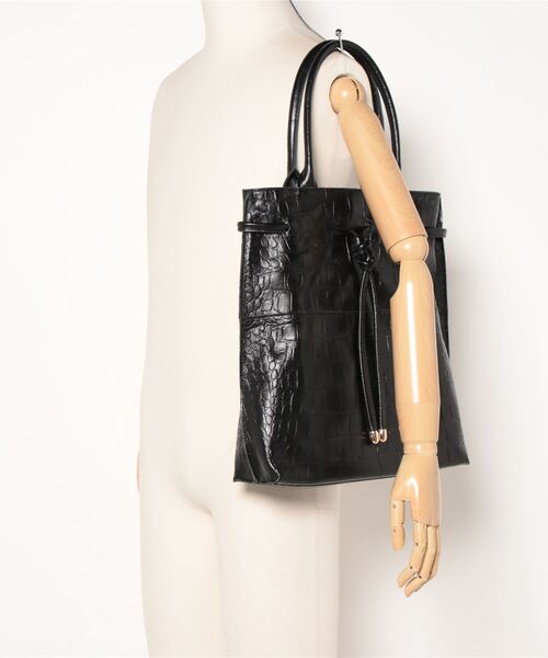 「perche」 トートバッグ FREE ブラック レディース_画像8