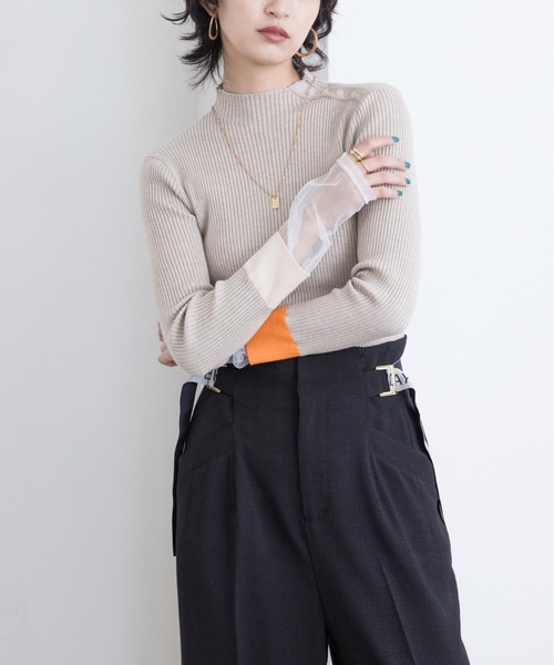 「Eimee Law」 長袖ニット 38 ブラック レディース_画像3