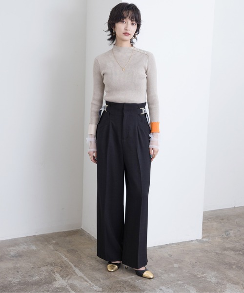 「Eimee Law」 長袖ニット 38 ブラック レディース_画像4