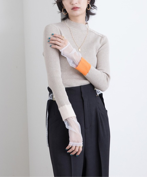 「Eimee Law」 長袖ニット 38 ブラック レディース_画像7