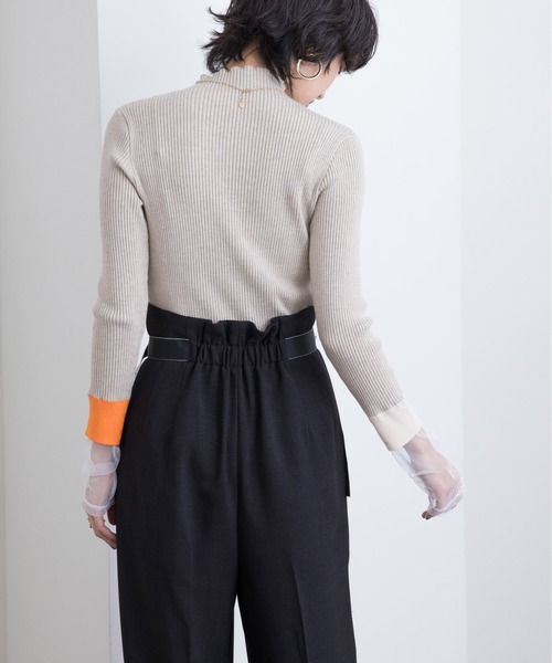 「Eimee Law」 長袖ニット 38 ブラック レディース_画像9