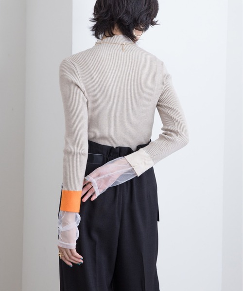 「Eimee Law」 長袖ニット 38 ブラック レディース_画像10