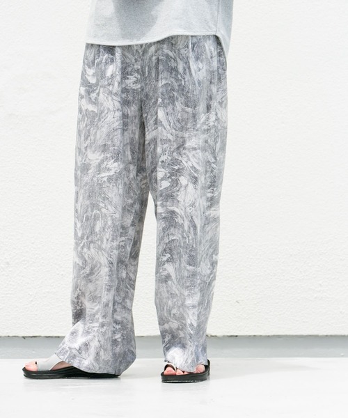 「EKAL」 イージーパンツ ONE グリーン レディース_画像5