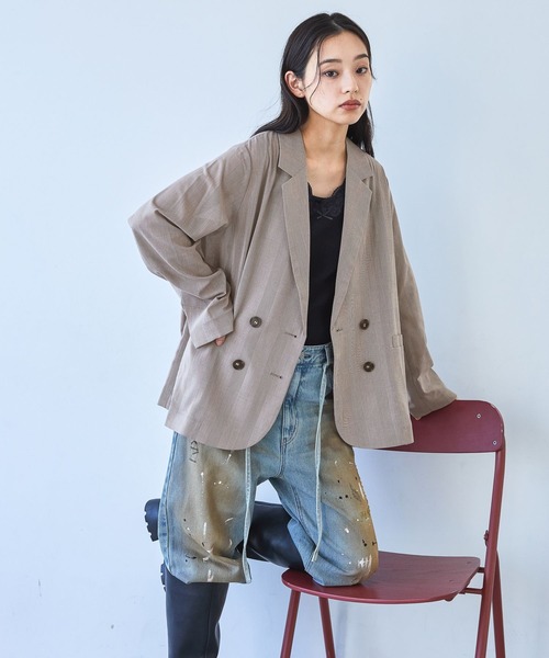 JEANASIS（ジーナシス） ジャケット テーラードジャケット cozy