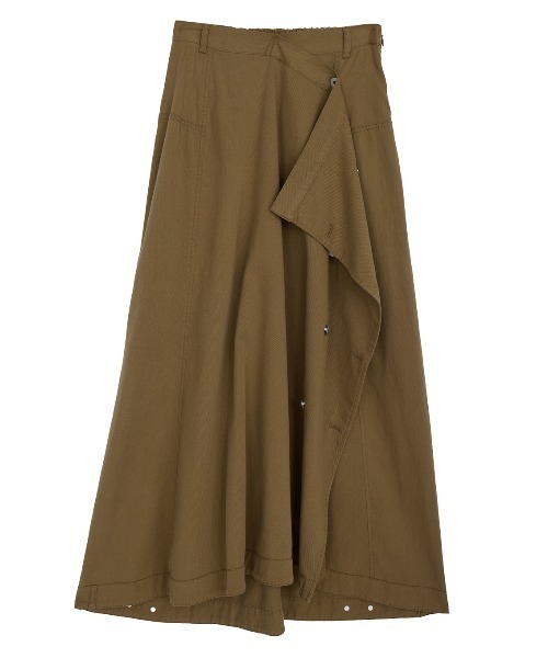 Ameri VINTAGE デニムスカート 24 Ameri（アメリ） デニムスカート TENCEL DENIM WRAP LIKE SKIRT