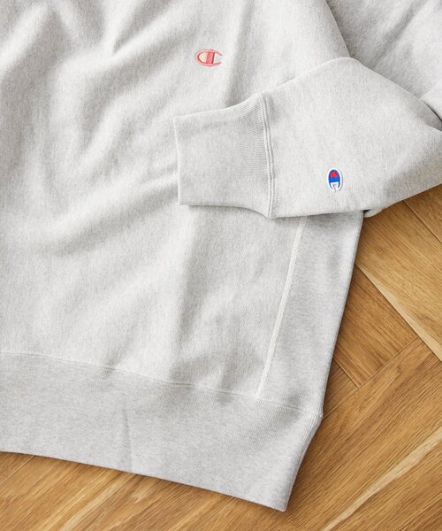 「Champion」 スウェットカットソー MEDIUM ボルドー メンズの画像
