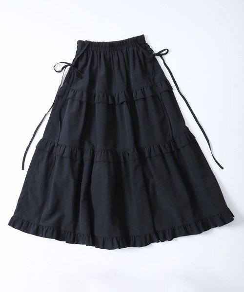 「WC」 ロングスカート FREE レッド レディース_画像5