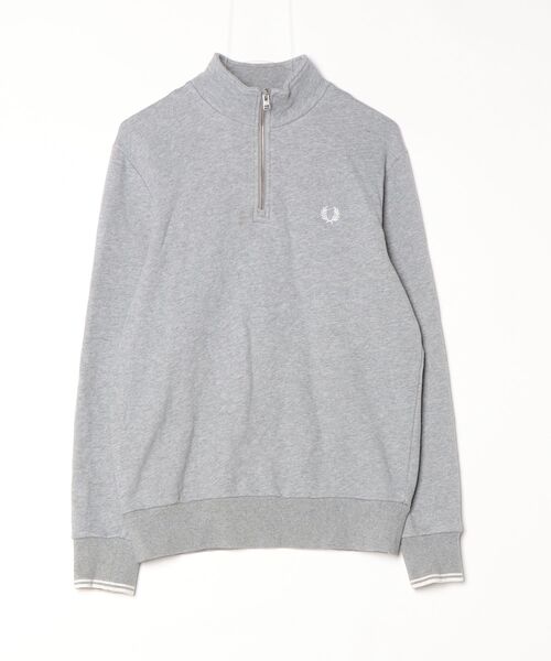 FRED PERRY ライトグレー トレーナー FRED PERRY（フレッドペリー） スウェットカットソー M グレー