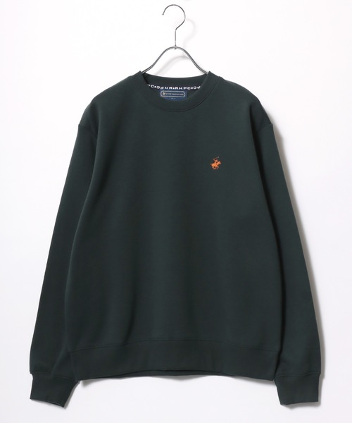「BEVERLY HILLS POLO CLUB」 スウェットカットソー L オートミール レディース_画像3