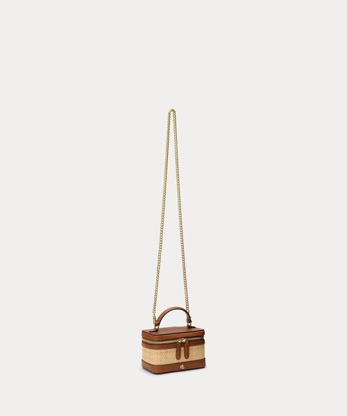 【新品未使用】Lauren Ralph Lauren ラフィアバッグ LAUREN RALPH LAUREN（ローレン ラルフローレン） ショルダーバッグ