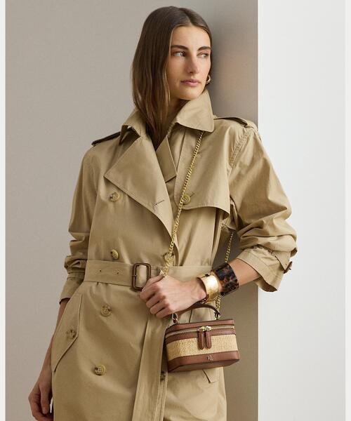 【新品未使用】Lauren Ralph Lauren ラフィアバッグ LAUREN RALPH LAUREN（ローレン ラルフローレン） ショルダーバッグ